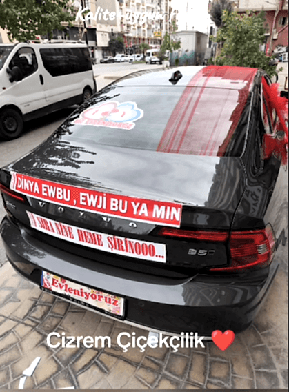 Gelin Arabası Süsleme